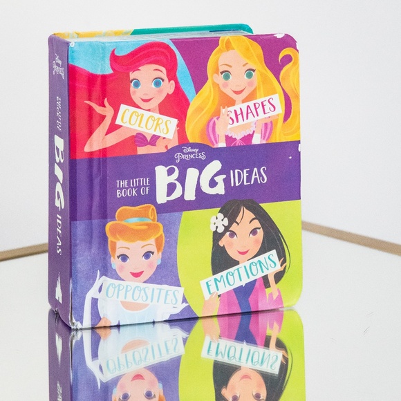 Disney Other - Disney Princess 'The Little Book Of Big Ideas!' Hardcover Board Book